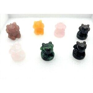 Mini Gemstone Toothless Carvings - Your Choice